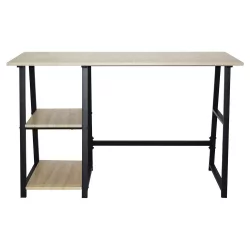 Стол на металлокаркасе БРАБИКС ЛОФТ CД-006 Дуб натуральный / BRABIX LOFT CD-006