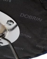 Барный стул ДОБРИН БРУНО Синий велюр МДЖ9-117 / DOBRIN BRUNO MJ9-117