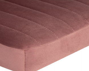 Стул барный ДОБРИН CХАРЛЙ ГОЛД (розовый велюр (МДЖ9-32)) / DOBRIN CHARLY GOLD (MJ9-32))