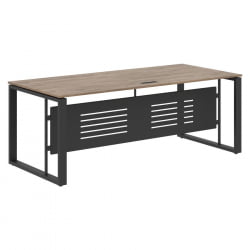 Стол руководителя ЕНИО ЕСТ 209М Кария Пальмира/Антрацит / ENIO EST 209M