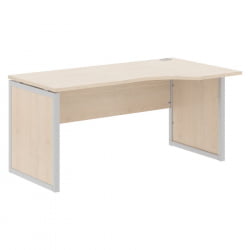 Стол письменный правый КСТЕН-КП КСКПCЕТ 169 Р Бук Тиара Серый / XTEN-QP XQPCET R