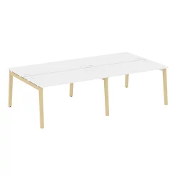 Рабочая станция ОНИКС ВООД ОВ.Д.РС-4.3.7 Белый Бриллиант/Светлый / ONIX WOOD OW.D.RS-4.3.7