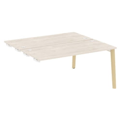 Стол-приставка двойной к опорным элементам ОНИКС ВООД ОВ.Д.СПР-4.7 Денвер Светлый/Светлый / ONIX WOOD OW.D.SPR-4.7