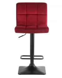 Стул барный ДОБРИН ДОМИНИC (бордо велюр (МДЖ9-43)) 2 шт / DOBRIN DOMINIC (MJ9-43))