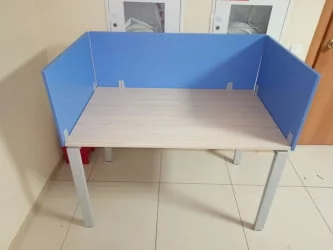 Офисная перегородка Дека 8.12.07 Белый (без крепления) / Deka