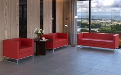 Диван трехместный Дюна ЕУРОЛИНЕ-9100 / EUROLINE-9100