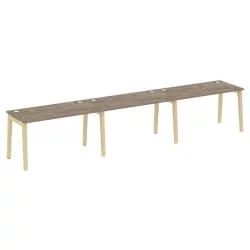 Рабочая станция ОНИКС ВООД ОВ.РС-3.3.7 Тиквуд Темный/Светлый / ONIX WOOD OW.RS-3.3.7