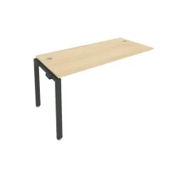 Проходной наборный элемент рабочей станции Метал Сйстем Б.ПРС-СП-1.4 Акация/Антрацит / Metal System