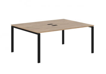 Бенч-система ЕДИС ЕУВСТ 1713 Дуб Денвер светлый Черный / EDIS EUWST