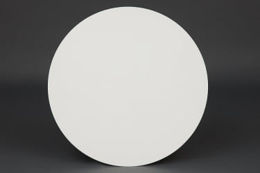 Стол обеденный БОСCО (Боско) основание бук, столешница мдф, Д900, Белый + Коричневый / BOSCO D900,