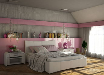 Кровать Стелла Белый_68181 / Stella