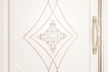 Шкаф для книг Венеция 32.19 Сосна Астрид Ваниль