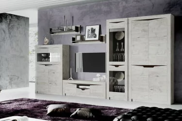 Узкий шкаф в прихожую Соренто 13 Дуб бонифаций