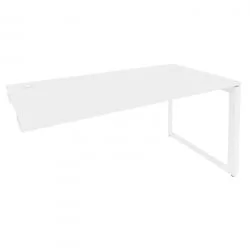 Стол-приставка на О-образном м/к к опорным элементам ОНИКС О.МО-СПР-4.8 Белый Бриллиант / ONIX O.MO-SPR-4.8