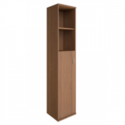 Шкаф высокий узкий левый Рива А.СУ-1.6 Л Орех Гварнери / Riva