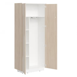 Шкаф для одежды Лине СФ-574401 Дуб светлый Белый / Line