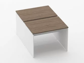 Рабочий модуль Дека ЛДСП каркас 75.145.10 Дуб Верцаска/Белый / Deka