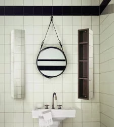 Настенный шкаф для гостиной Хоп Шелф Беленый дуб