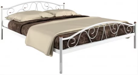 Кровать Ангелина Плус 1400х1900 Красная / Plus