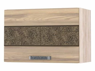 Шкаф над вытяжкой (с откидной системой Блум) Бруклин 101.83.1 Дуб Кронберг/Лагода/Антрацит / Blum)