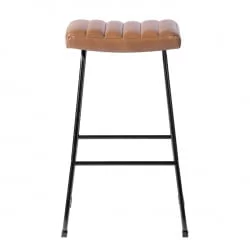 Стул барный Ковбой экокожа Коричневый