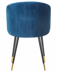 Стул обеденный ДОБРИН МАРЙ Синий велюр 1922-20 / DOBRIN MARY