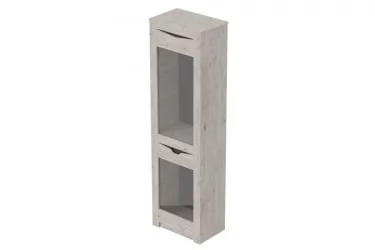 Шкаф для посуды в гостиную Соренто 11 Дуб бонифаций