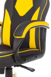 Геймерское кресло Зомбие ГАМЕ 17 Черный-желтый / Zombie GAME