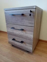 Тумба под стол ТМC 3Д (Дуб Каньон) / TMC 3D