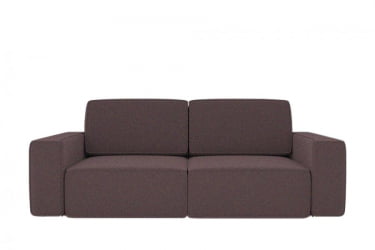 Диван прямой Сунндал (Берхоусе) Цвет фасада: Кофе рогожка; Тип: Прямой; Материал фасада: Микророгожка / (Berhouse)