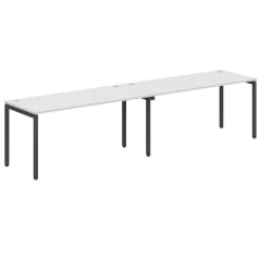 Стол двойной КСТЕН-С КСВСТ 3270 Белый/антрацит / XTEN-S XWST