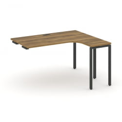 Стол-приставка к опорной тумбе/шкафу (правый) CОНCЕПТ CН.ОСАПР-005(Р) Сандал Янтарный Антрацит / CONCEPT CN.OSAPR-005(R)