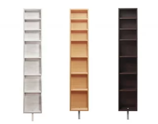 Зеркальный поворотный шкаф с принтом Зум Шелф Арт Венге