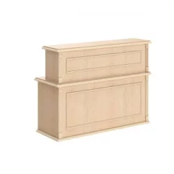 Стойка ресепшен РМС 120 Бук тиара / RMS