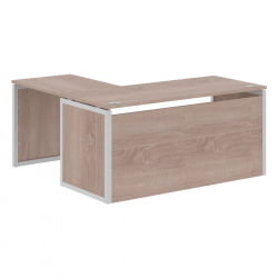 Стол письменный угловой правый КСТЕН-КП КСКПCТ 1615Х Р Дуб Сонома Серый / XTEN-QP XQPCT 1615H R