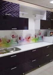 Глянцевый фартук (КОМПОЗИТ) КМ 229 / KM