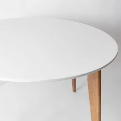 Стол обеденный Орион 100кс100 Дуб натуральный / 100x100