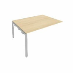 Проходной наборный элемент переговорного стола Метал Сйстем Б.ППРГ-4 Акация/Серый / Metal System