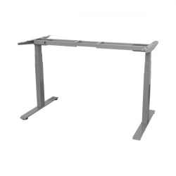 Подстолье для стола с электроприводом и регулировкой высоты 2 мотора, память 4 уровня высоты, серый