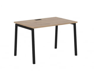 Стол письменный ЕДИС ЕЛСТ 1180 Дуб Денвер светлый Черный / EDIS ELST