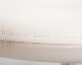 Кресло дизайнерское ДОБРИН СВАН Белый кожзам П23 / DOBRIN SWAN P23