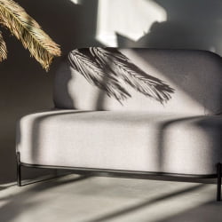 Диван тканевый Гаваии 2-х мест Светл серый / Gawaii