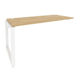 Наборный элемент рабочей станции на О-образном м/к ОНИКС О.МО-1.НРС-4.7 Тиквуд Светлый/Белый / ONIX O.MO-1.NRS-4.7