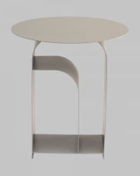 Журнальный столик Арвел металл темно-серый / Arwel