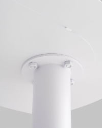 Журнальный столик Еанна С металл белый / Eanna S