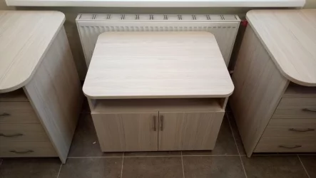 Тумба под оргтехнику Глассй 3.16.10 Туя / Glassy