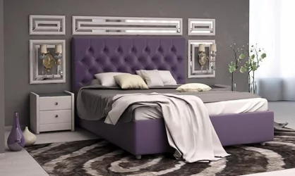Кровать Беатрисе Сиреневый / Beatrice
