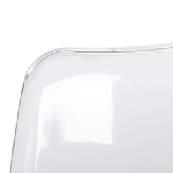 Стул ТУЛИП (мод. 73-1) дерево/пластик/экокожа, 47,5кс55кс80 см, Прозрачный (Транспарент) / TULIP (mod. 47,5x55x80 (Transparent)