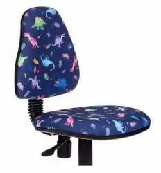 Кресло детское Бюрократ КД-4/ДИНО-БЛ / KD-4/DINO-BL