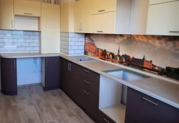 Глянцевый фартук (КОМПОЗИТ) КМ 23 / KM